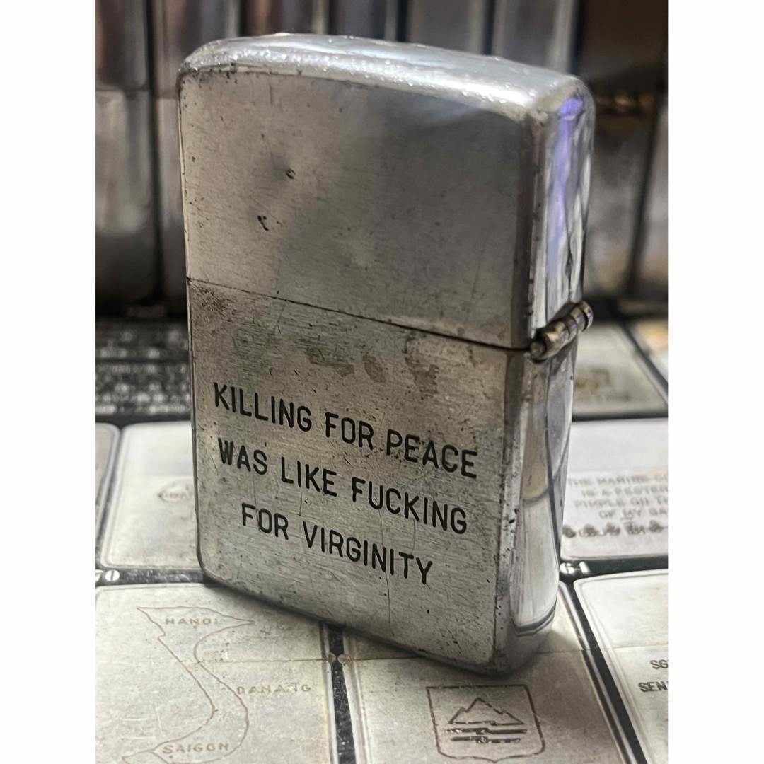 ZIPPO - 【ベトナムZIPPO】本物 1968年製ベトナムジッポー「第7艦隊」 ZIPPO - 【ベトナムZIPPO】本物 1968年製ベトナムジッポー「第7艦隊」