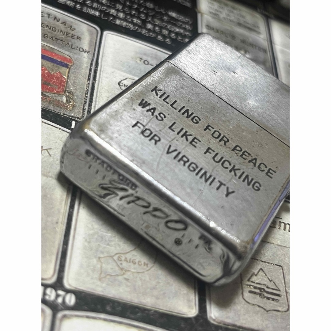 ZIPPO - 【ベトナムZIPPO】本物 1968年製ベトナムジッポー「第7艦隊」 ZIPPO - 【ベトナムZIPPO】本物 1968年製ベトナムジッポー「第7艦隊」
