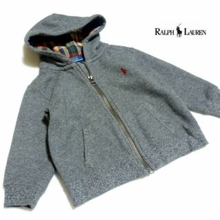 ポロ(POLO（RALPH LAUREN）)の■POLO ラルフ・ローレン■　ベビー90cm位　ジップアップパーカー(ジャケット/上着)