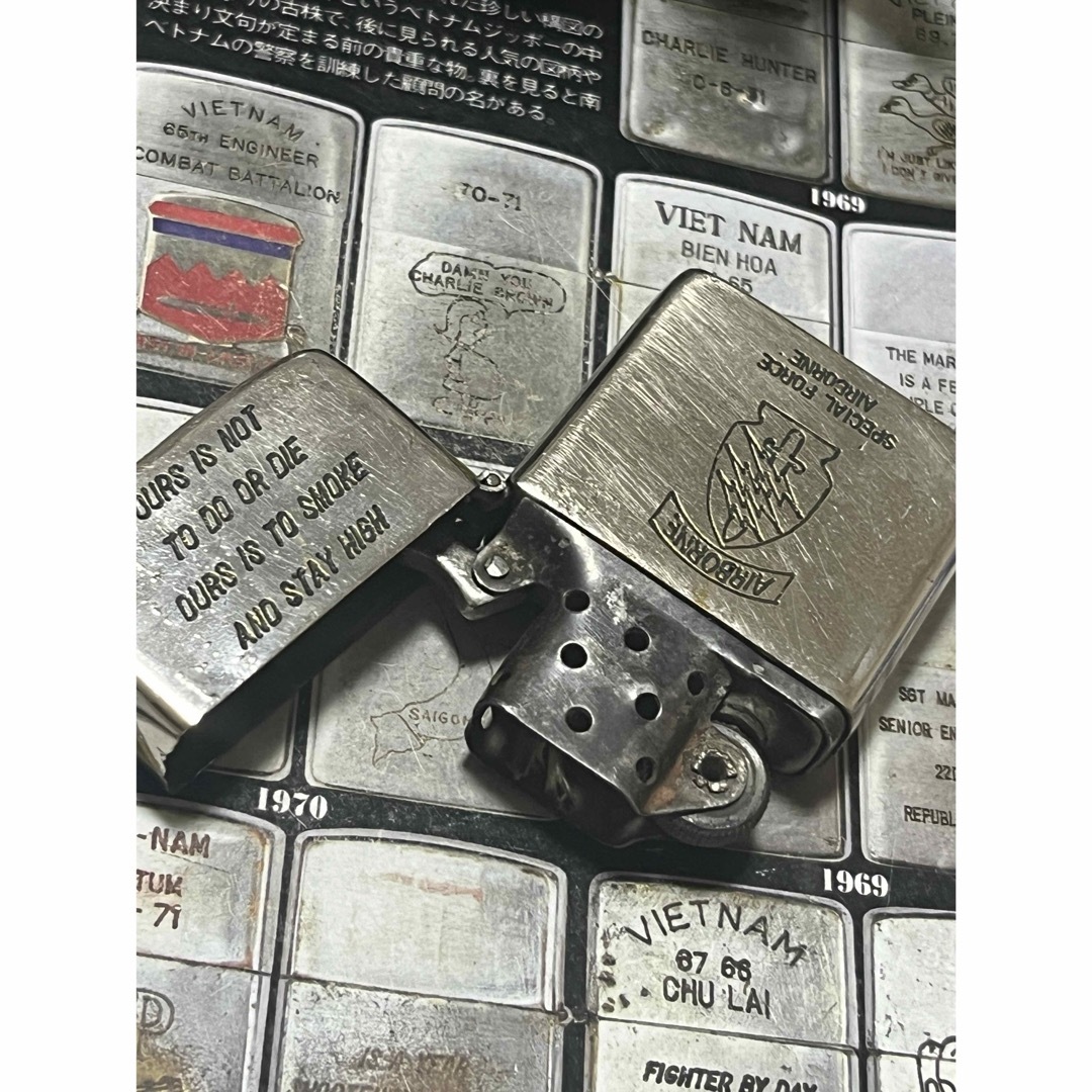 【ベトナムZIPPO】本物 1969年製ベトナムジッポー「ファックマン」NHA