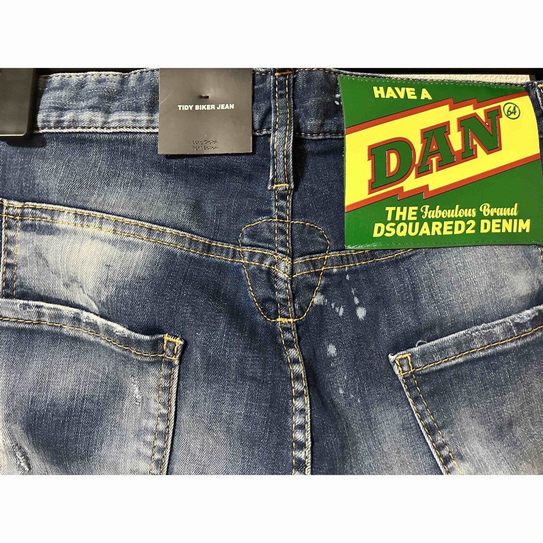 22AW ディースクエアード デニム 44 TIDYBIKERJEAN バイカー