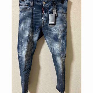 ディースクエアード(DSQUARED2)の22AW ディースクエアード デニム 46 TIDYBIKERJEAN バイカー(デニム/ジーンズ)