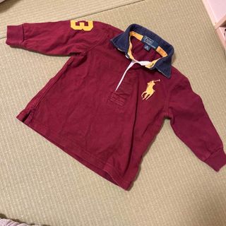 ポロラルフローレン(POLO RALPH LAUREN)のPolo ラルフローレン　80  男の子　カットソー　ポロシャツ  長袖(シャツ/カットソー)