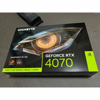 GIGABYTE RTX4070 12GB GV-N4070WF3OC-12GD(PCパーツ)