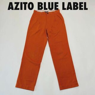 cu142/AZITO BLUE LABEL/カラーパンツ/オレンジ/メンズ(デニム/ジーンズ)