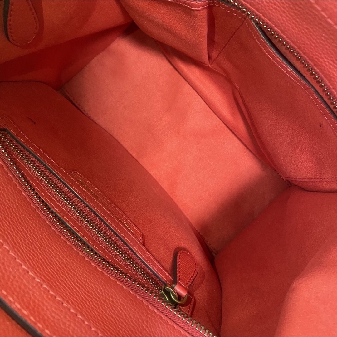 CELINE - CELINE ラゲージマイクロショッパー レッドの通販 by CELINE - CELINE ラゲージマイクロショッパー レッドの通販 by