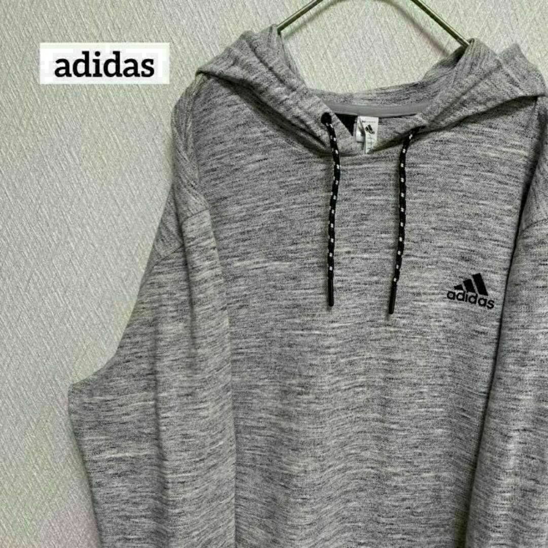 ♦️新品ダク付き♦️adidas アディダス　パーカー　フーディ