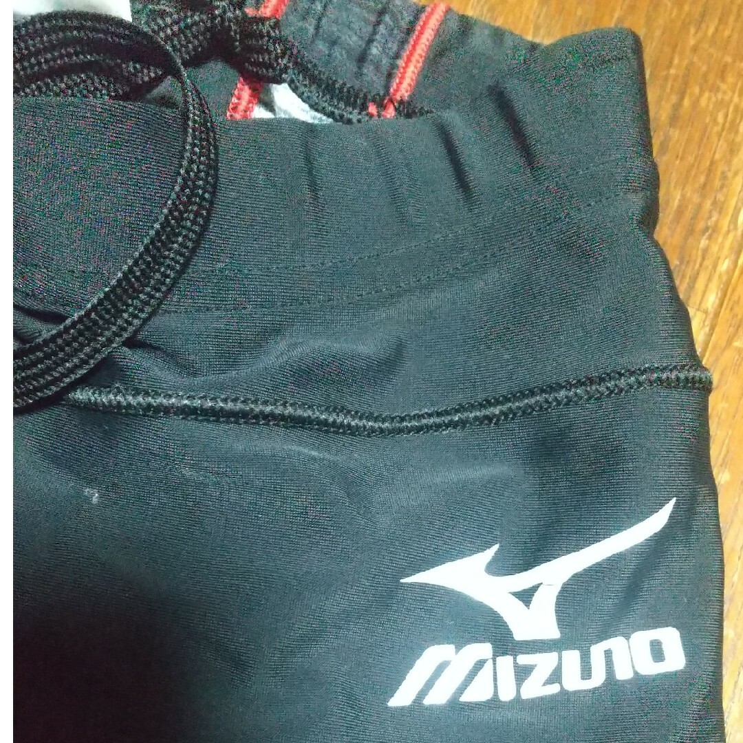 MIZUNO(ミズノ)のmizuno 黒 レギンス M スポーツ/アウトドアのランニング(ウェア)の商品写真