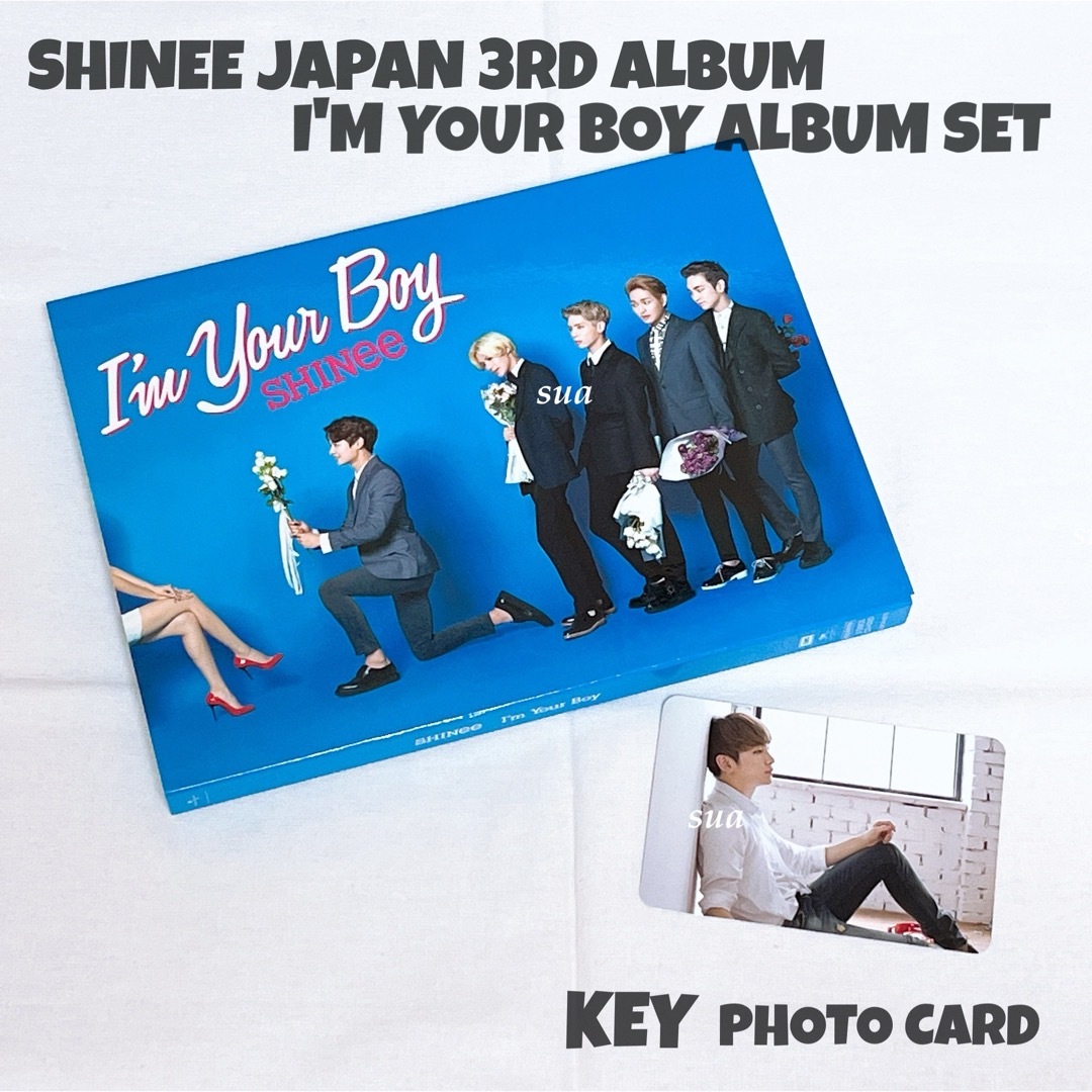 SHINee(シャイニー)のSHINee I'm your boy 初回限定盤A キー トレカ アルバム エンタメ/ホビーのCD(K-POP/アジア)の商品写真