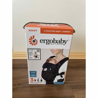 エルゴベビー(Ergobaby)の⭐️エルゴベビー⭐️ADAPTクールエア ブラック　抱っこひも Ergobaby(抱っこひも/おんぶひも)