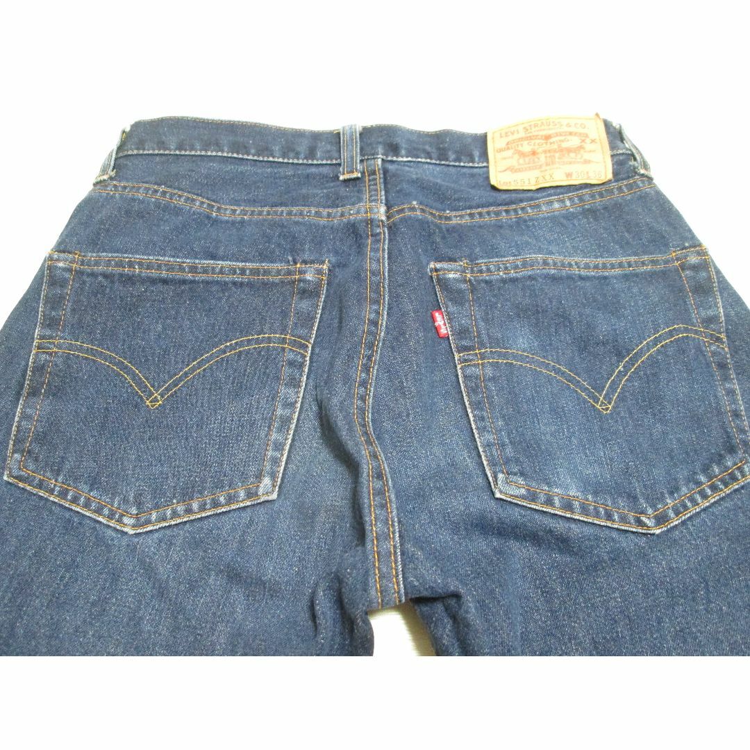 Levi's(リーバイス)の濃紺 上物 リーバイス 551ZXX 551-0006 貴重なバレンシア製 メンズのパンツ(デニム/ジーンズ)の商品写真