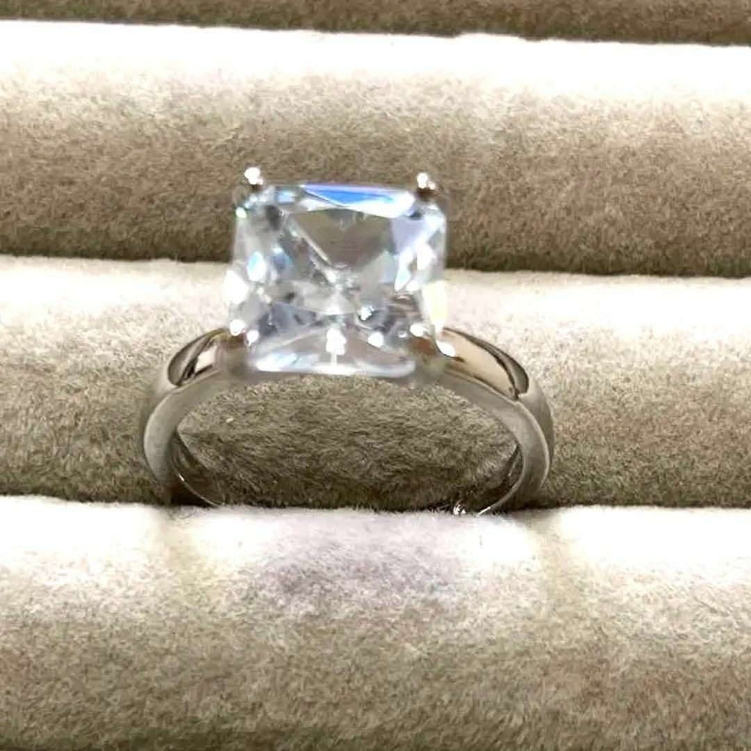 指輪　レディース　ダイヤモンド　シルバー　セレブ　ファッション　クリスタル レディースのアクセサリー(リング(指輪))の商品写真