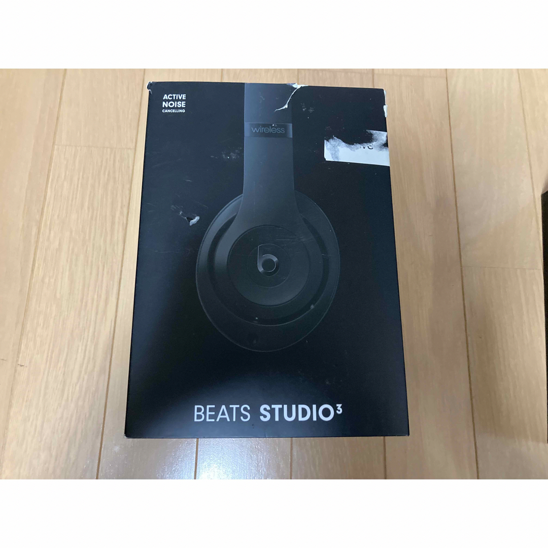 未使用に近い BeatsStudio3 ワイヤレスノイズキャンセリングヘッドホン