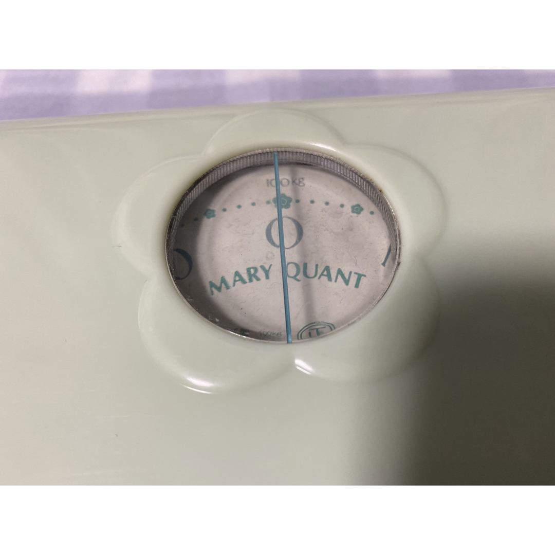 MARY QUANT(マリークワント)の体重計（アナログ） スマホ/家電/カメラの生活家電(体重計)の商品写真