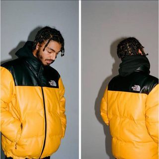 シュプリーム(Supreme)のSupreme North Face Leather Nuptse ヌプシ(ダウンジャケット)