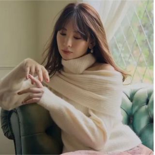 ハーリップトゥ(Her lip to)のherlipto Multi Way Wool-Blend Sweater(ニット/セーター)