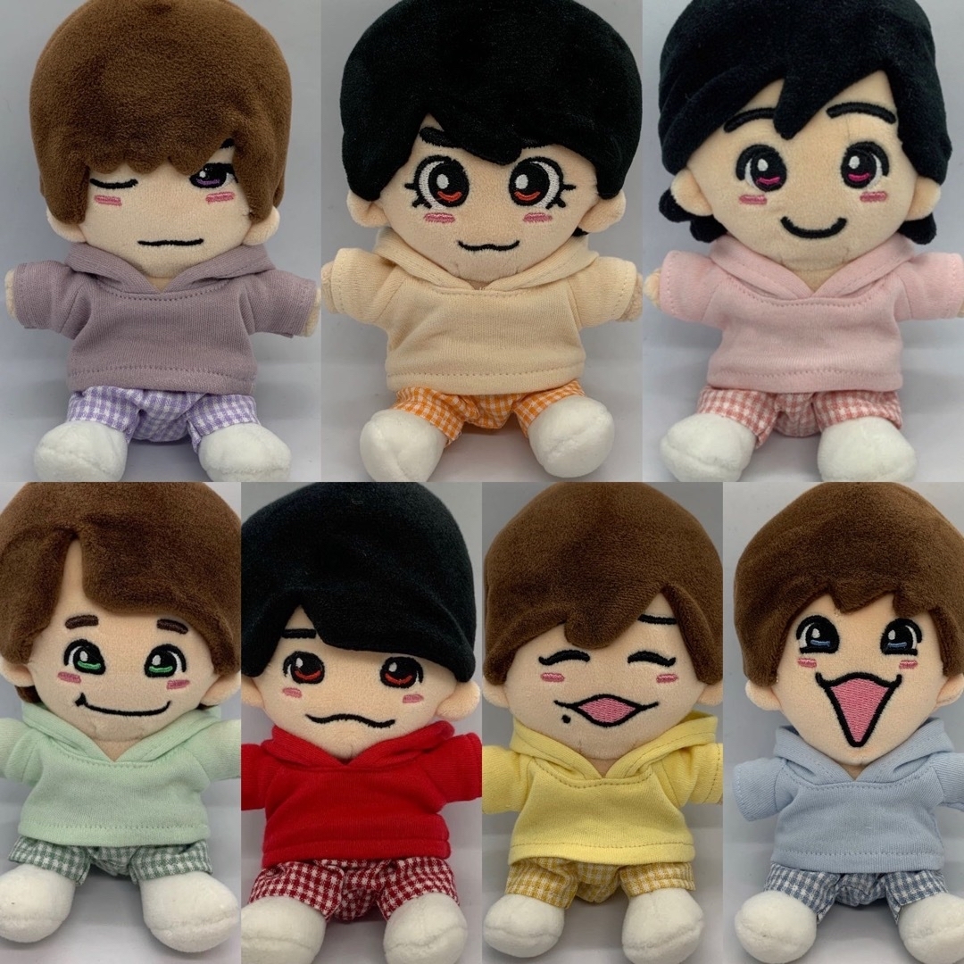 ちびぬいパーカー&チェックパンツ オーダーページ なにわ男子 ちびぬいパーカー&チェックパンツ オーダーページ なにわ男子