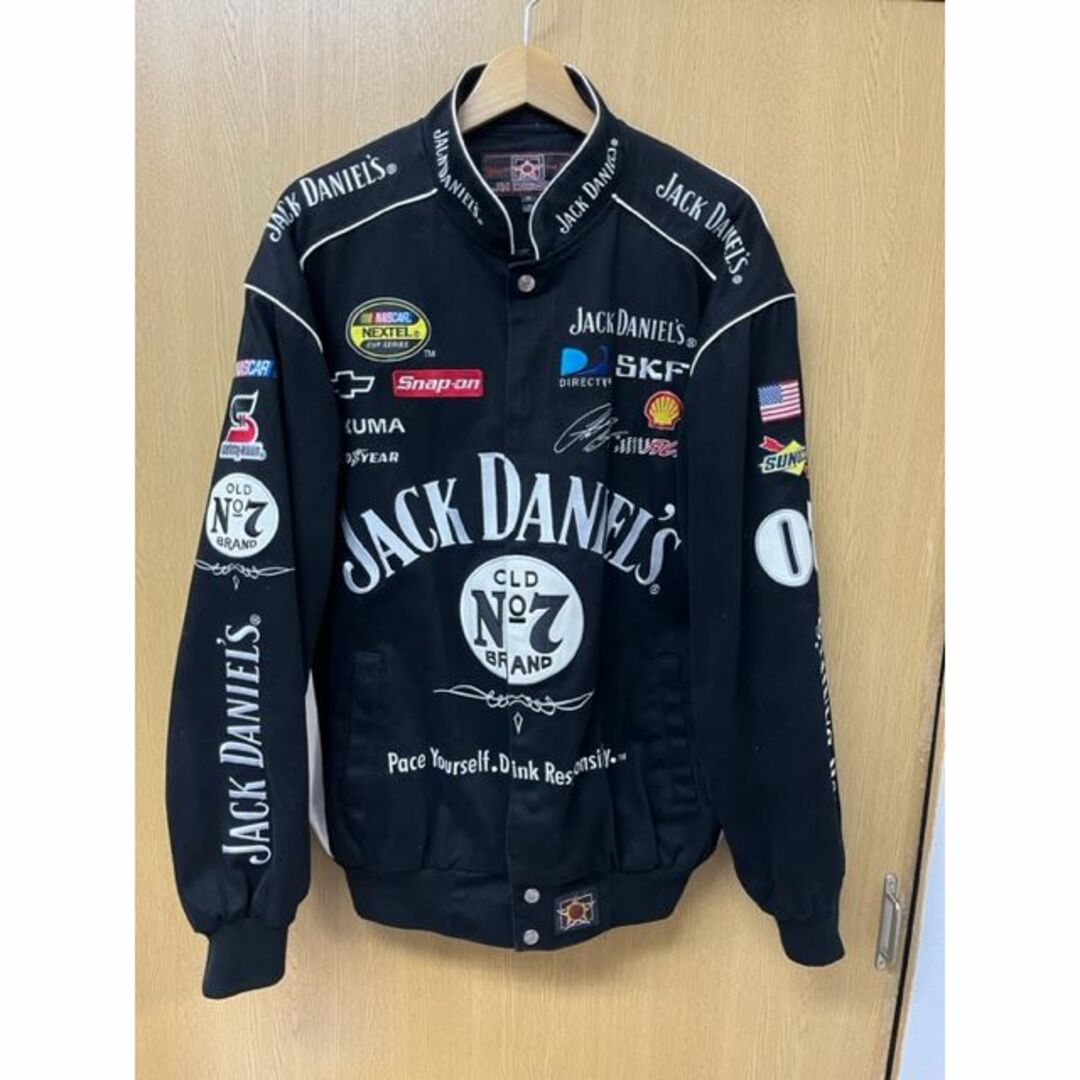 NASCAR ジャックダニエルレーシング ステジャン サイズMの通販 NASCAR ジャックダニエルレーシング ステジャン サイズMの通販