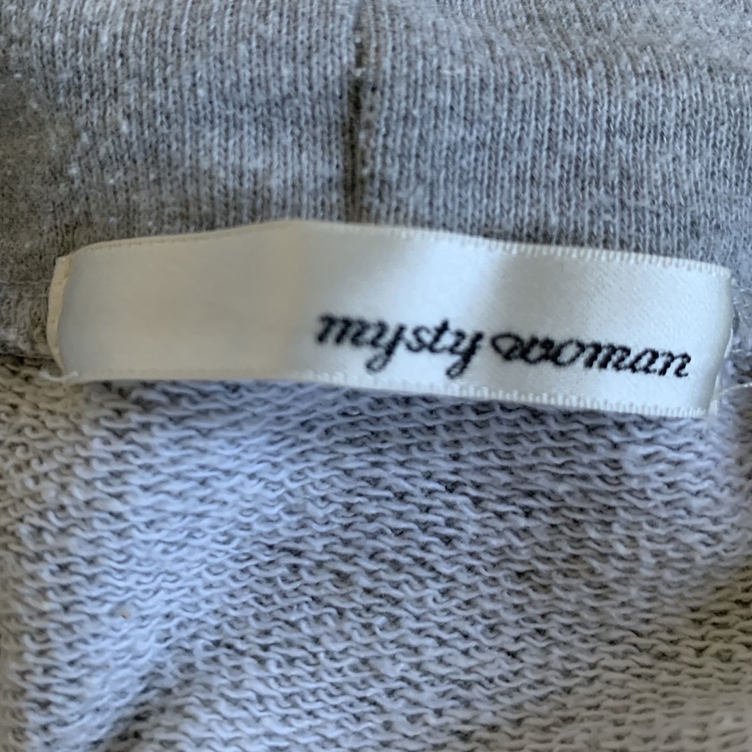 mysty woman(ミスティウーマン)のmysty woman☆ グレー パーカー レディースのトップス(パーカー)の商品写真