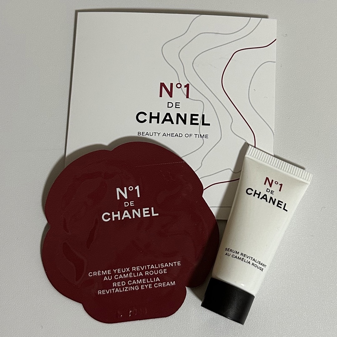 CHANEL(シャネル)のCHANEL 試供品 N°1 ドゥシャネル セラム&アイクリーム コスメ/美容のキット/セット(サンプル/トライアルキット)の商品写真