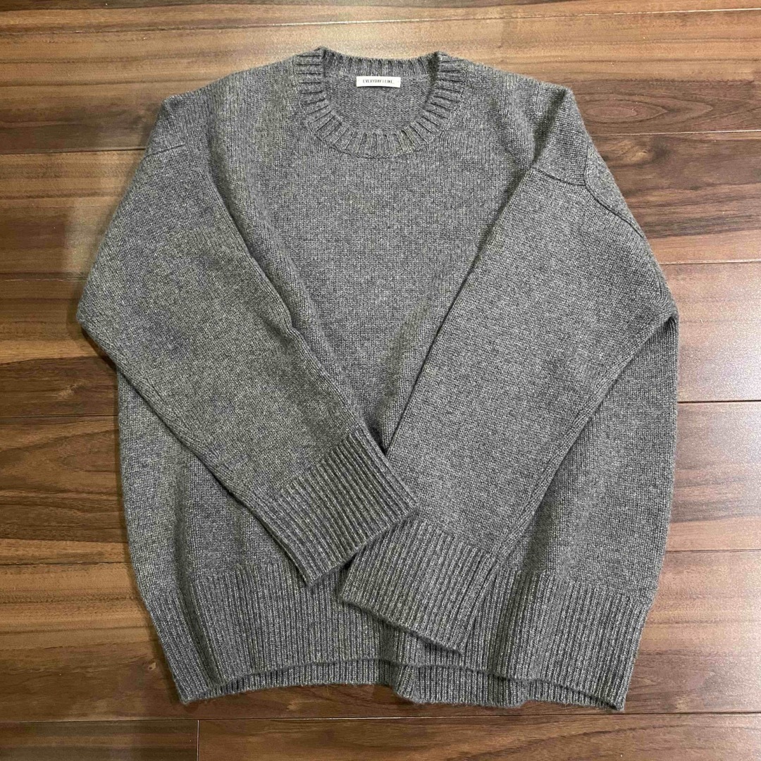 DEUXIEME CLASSE(ドゥーズィエムクラス)のDeuxiem Classe cashmere oversized ニット レディースのトップス(ニット/セーター)の商品写真