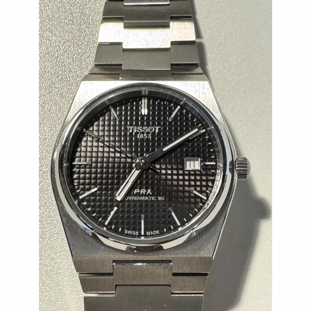 TISSOT PRX パワーマティック80 ブラック文字盤