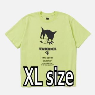 ネイバーフッド(NEIGHBORHOOD)のネイバーフッド　JUN INAGAWA コラボ Tシャツ　イエローXL(Tシャツ/カットソー(半袖/袖なし))