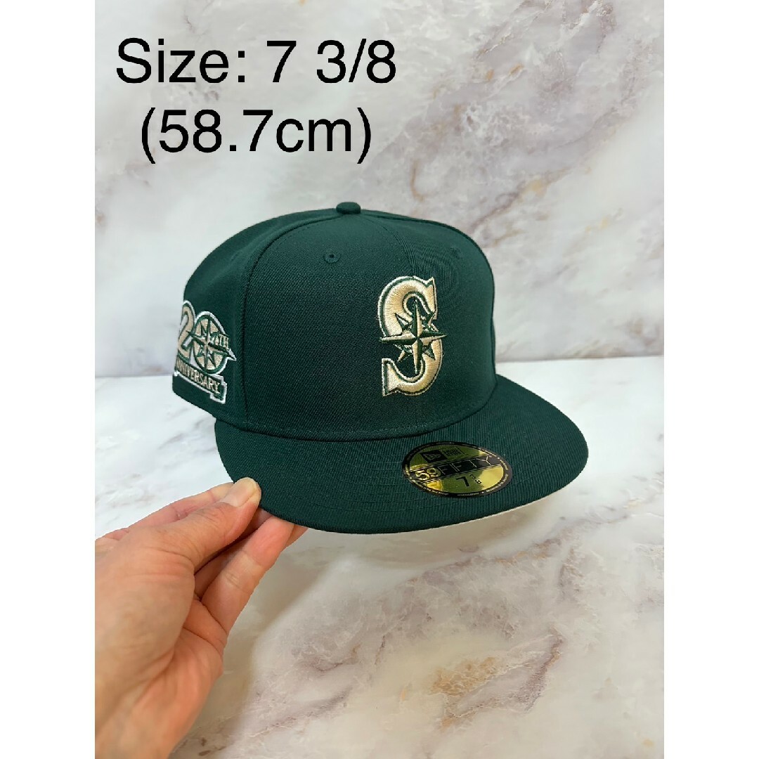 Newera 59fifty シアトルマリナーズ 20thアニバーサリー - キャップ