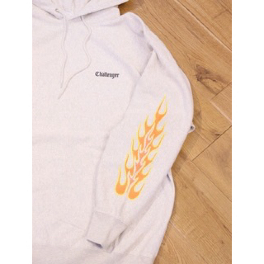 CHALLENGER FLAMES HOODIE チャレンジャー　長瀬智也