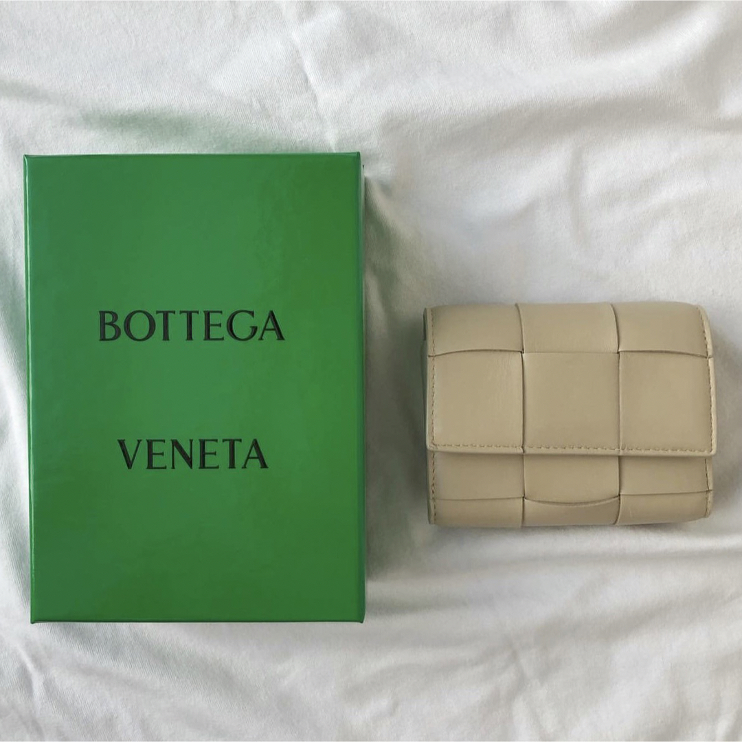 メンズボッテガヴェネタ bottega veneta 三つ折財布 ポリッジ