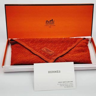 Hermes - 新品未使用 タグ付 エルメス ハンドタオル ハンカチの通販 by ...