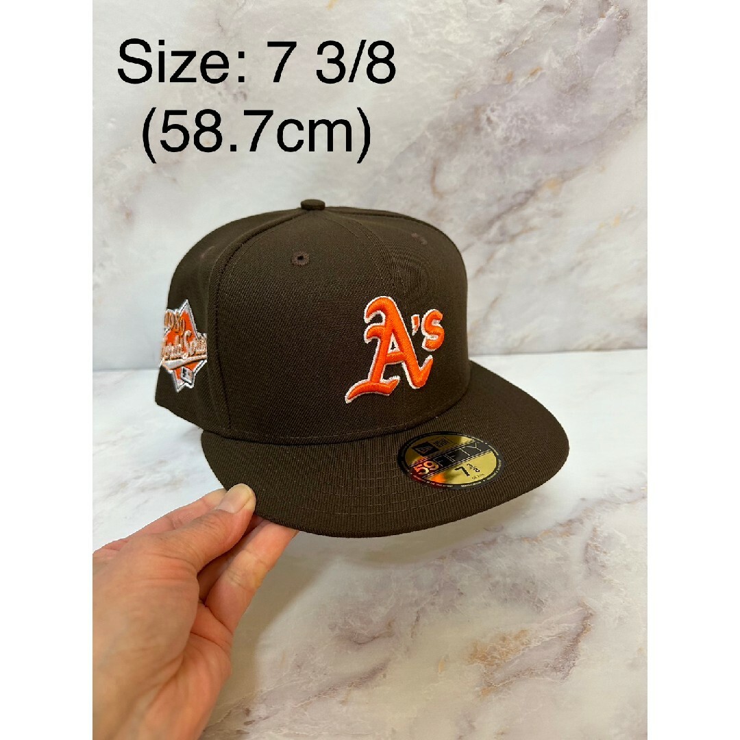 Newera 59fifty オークランドアスレチックス ワールドシリーズ帽子