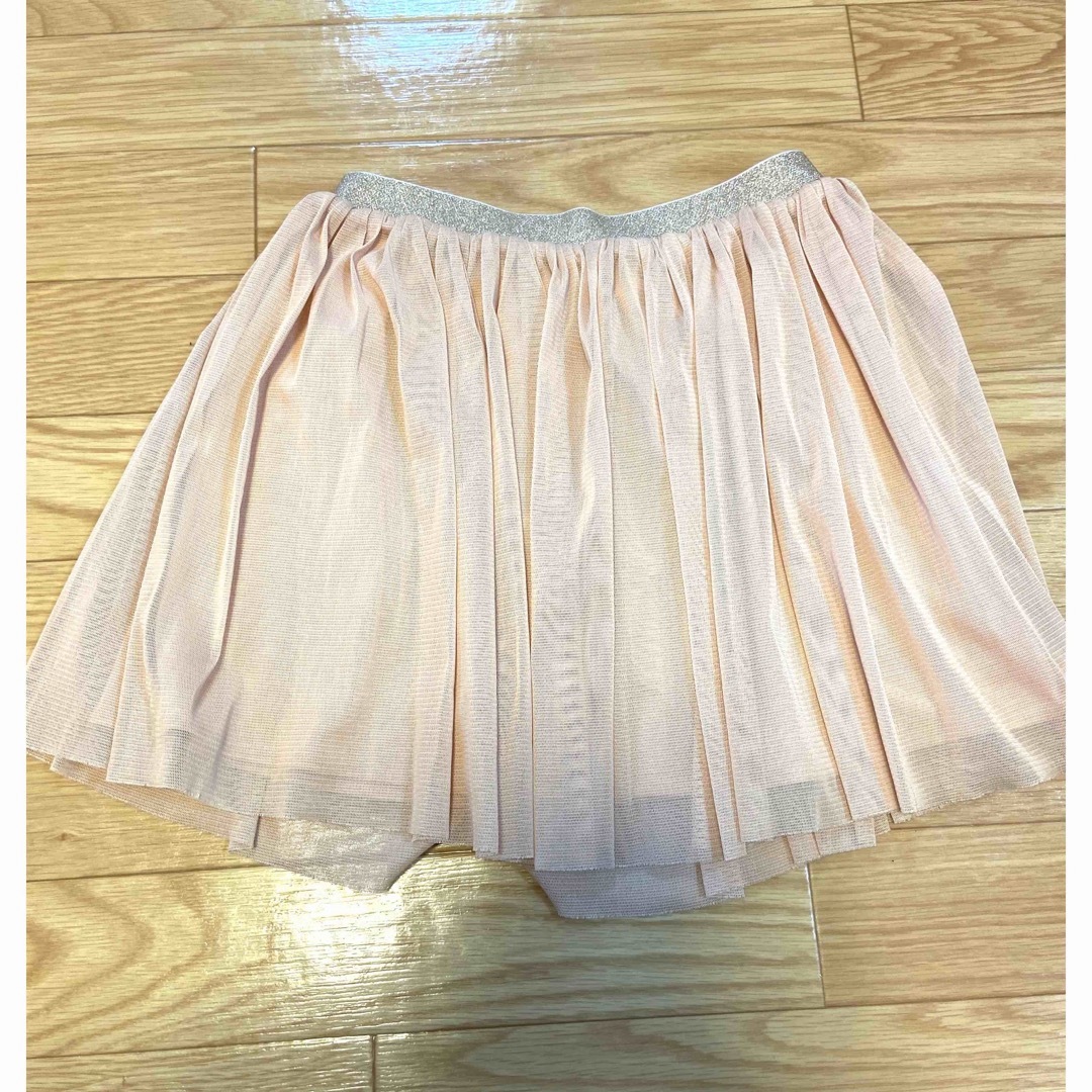 UNIQLO(ユニクロ)のUNIQLO チュールのスカート　サイズ130 キッズ/ベビー/マタニティのキッズ服女の子用(90cm~)(スカート)の商品写真