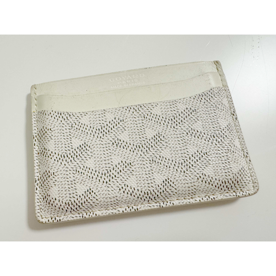 GOYARD - ゴヤール カードケース 白の通販 by ryo.9491 GOYARD - ゴヤール カードケース 白の通販 by ryo.9491