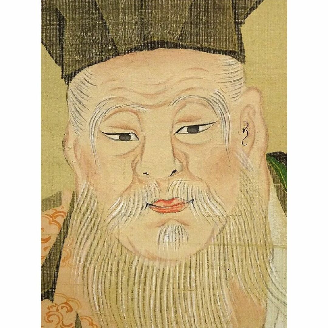 真作】掛軸 土佐光貞『祝儀三幅対 鶴 福禄寿』絹本 箱付 掛け軸 真作】掛軸 土佐光貞『祝儀三幅対 鶴 福禄寿』絹本 箱付 掛け軸