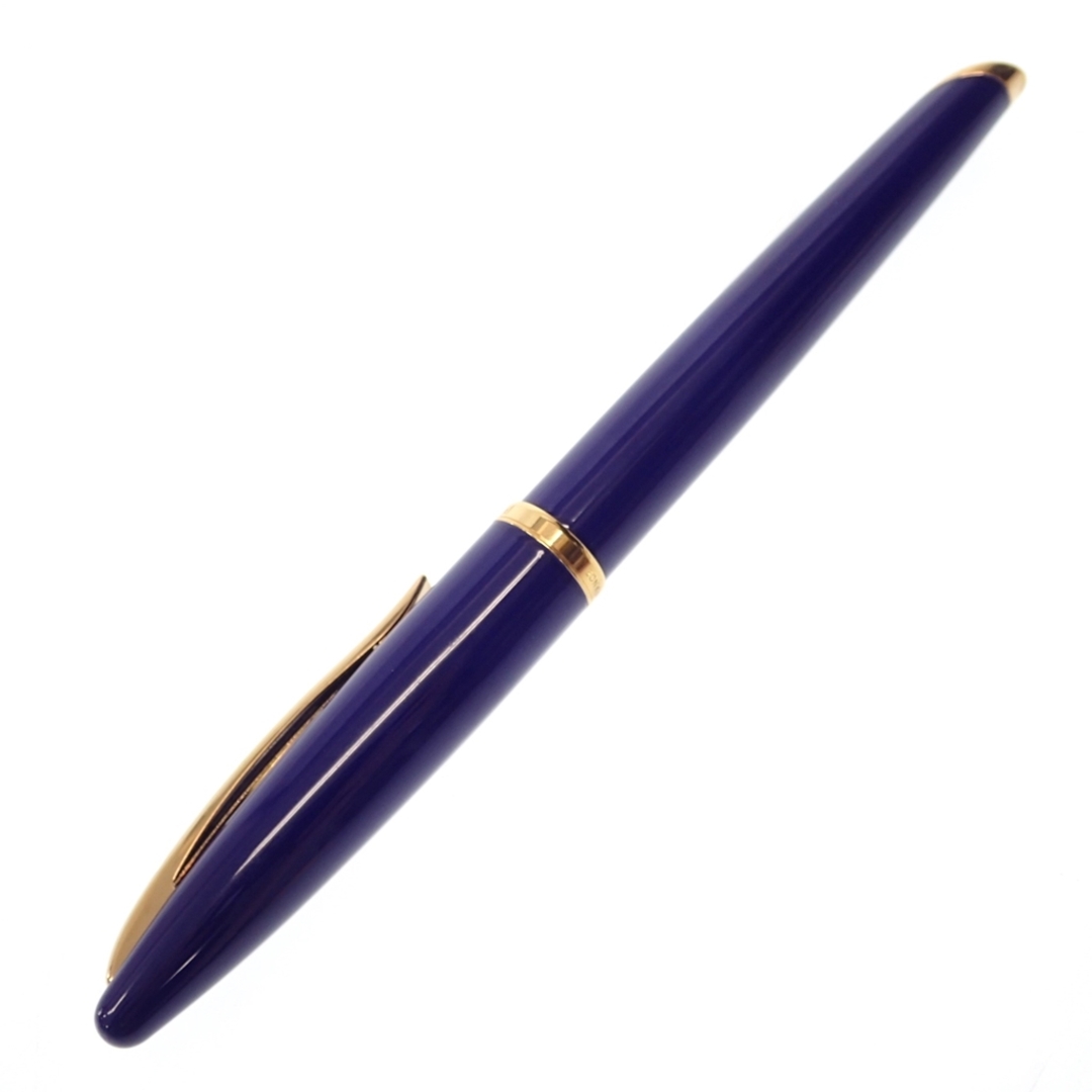 Waterman(ウォーターマン)のウォーターマン 万年筆 カレン ペン先18K750 青×ゴールド【AFI13】 インテリア/住まい/日用品の文房具(ペン/マーカー)の商品写真