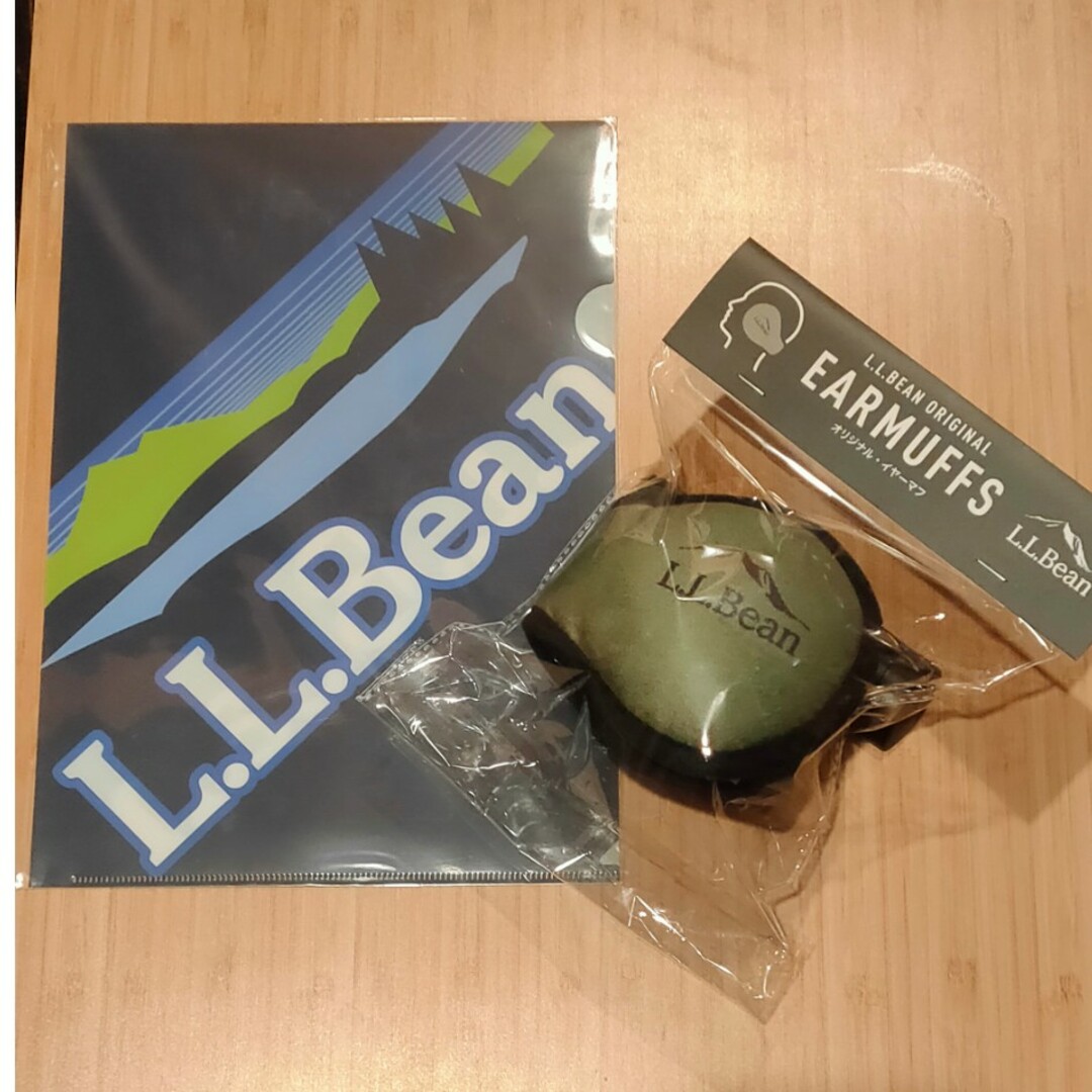 L.L.Bean(エルエルビーン)の新品未使用　llbean クリアファイル　イヤーマフ メンズのメンズ その他(その他)の商品写真