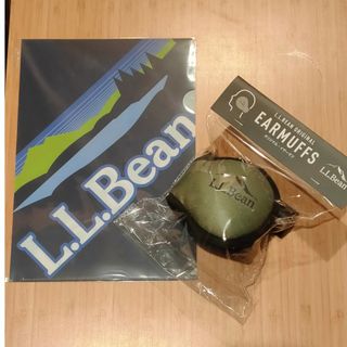 エルエルビーン(L.L.Bean)の新品未使用　llbean クリアファイル　イヤーマフ(その他)