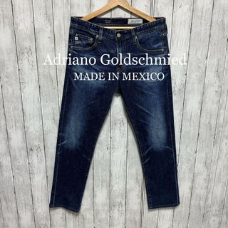 ADRIANO GOLDSCHMIED - Adriano Goldschmiedウォッシュ加工ストレッチデニム！メキシコ製