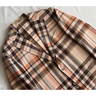 値下げ♪BARBAバルバ　レディース　小花柄シャツ　40 USEDクリーニング済