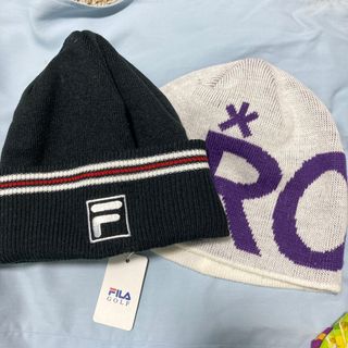 フィラ(FILA)のニット帽　2つ(ニット帽/ビーニー)