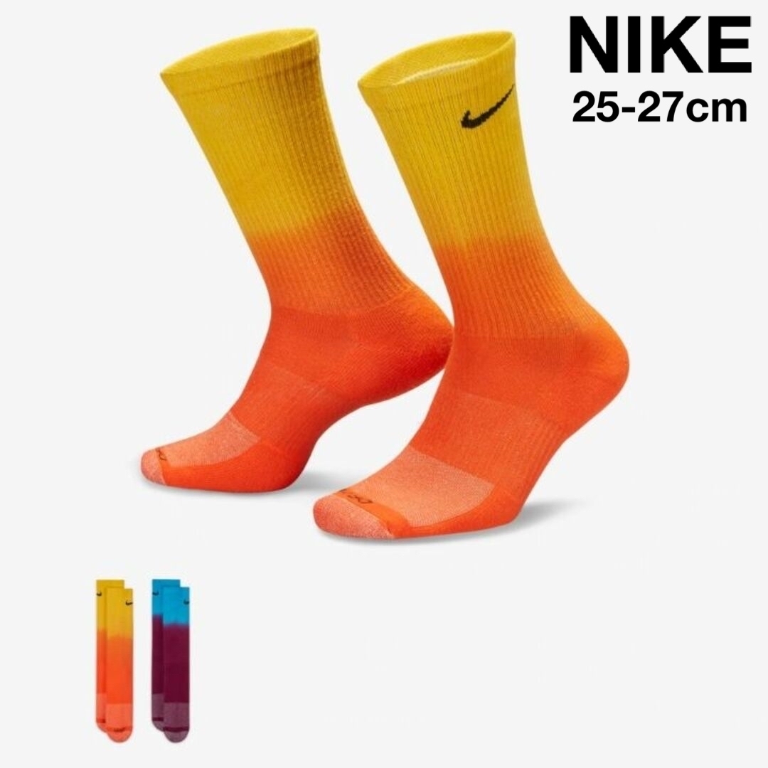 NIKE(ナイキ)の【新品未使用】NIKE　エブリデイ プラス クッションド クルー ソックス　2P メンズのレッグウェア(ソックス)の商品写真