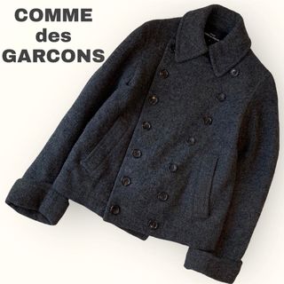 コムデギャルソン(COMME des GARCONS)の【重厚感‼️暖か‼️】ギャルソン　ウールコート　pコート　トリココムデギャルソン(ピーコート)