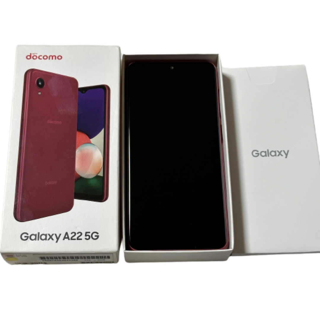 【新品】GALAXY a22 5G docomoバージョン SIMフリー スマホ/家電/カメラのスマートフォン/携帯電話(スマートフォン本体)の商品写真