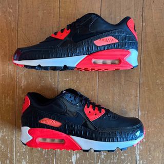 ナイキ(NIKE)のNike Air Max 90 "Black Croc Infrared"(スニーカー)