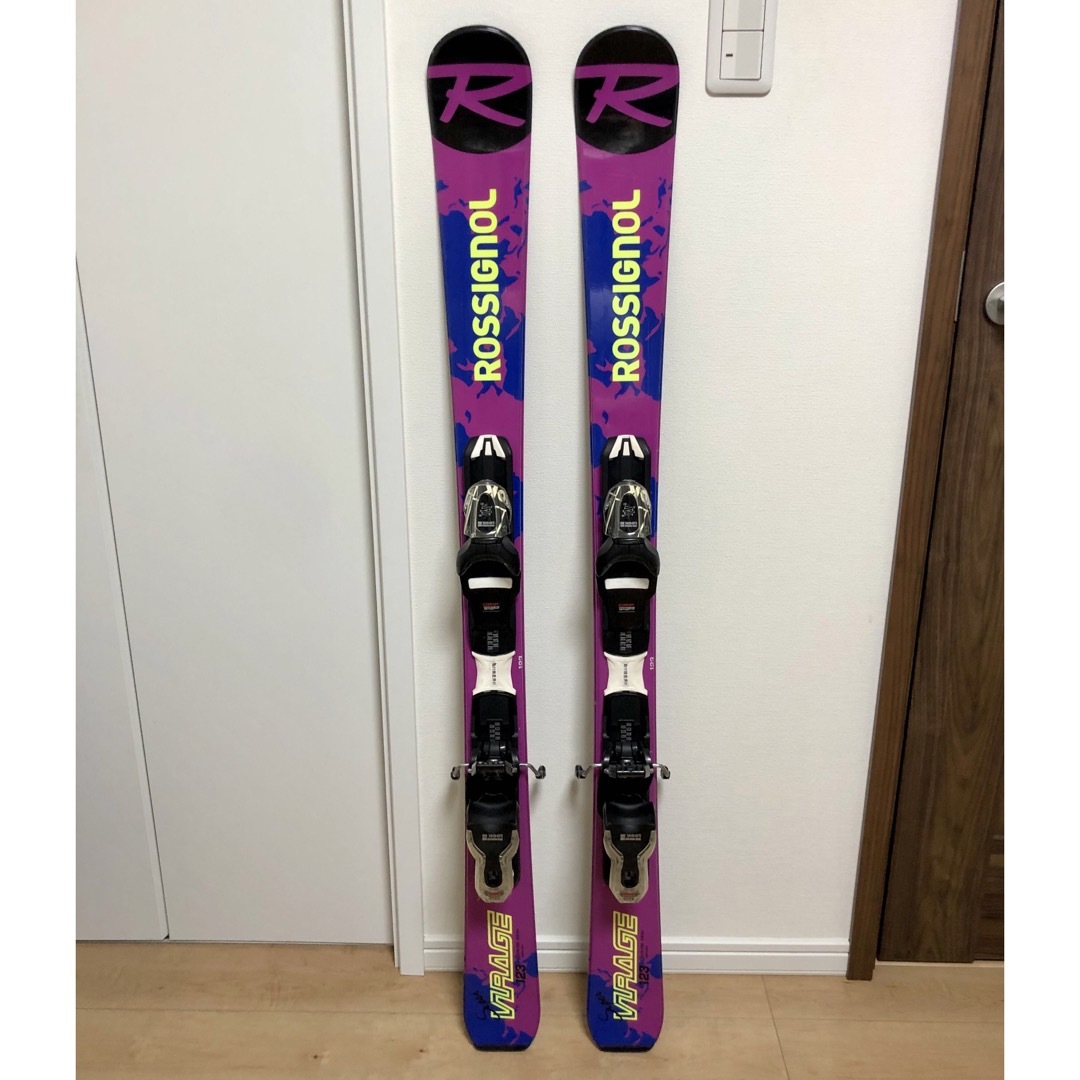 ロシニョール ROSSIGNOL スキー板 123cm ショートスキーROSSIGNOLスキー板