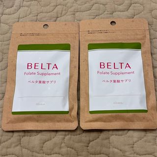 ベルタ(BELTA)のベルタ葉酸サプリ　60粒　2袋(その他)