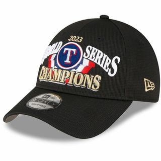 ニューエラー(NEW ERA)のMLB テキサス レンジャーズ 2023 ワールドシリーズ 優勝記念キャップ(記念品/関連グッズ)