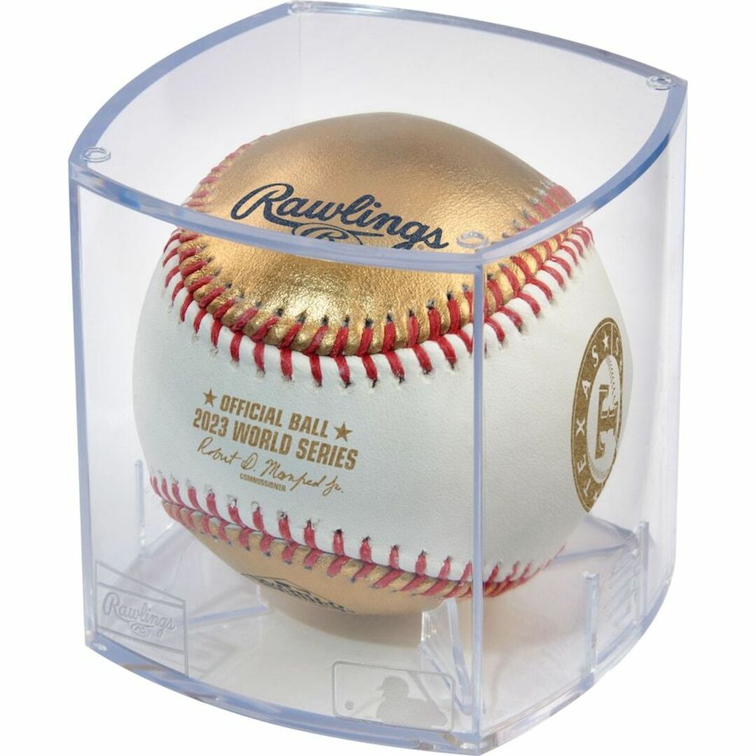 MLB テキサス レンジャーズ 2023 ワールドシリーズ 優勝記念 ロゴボールのサムネイル