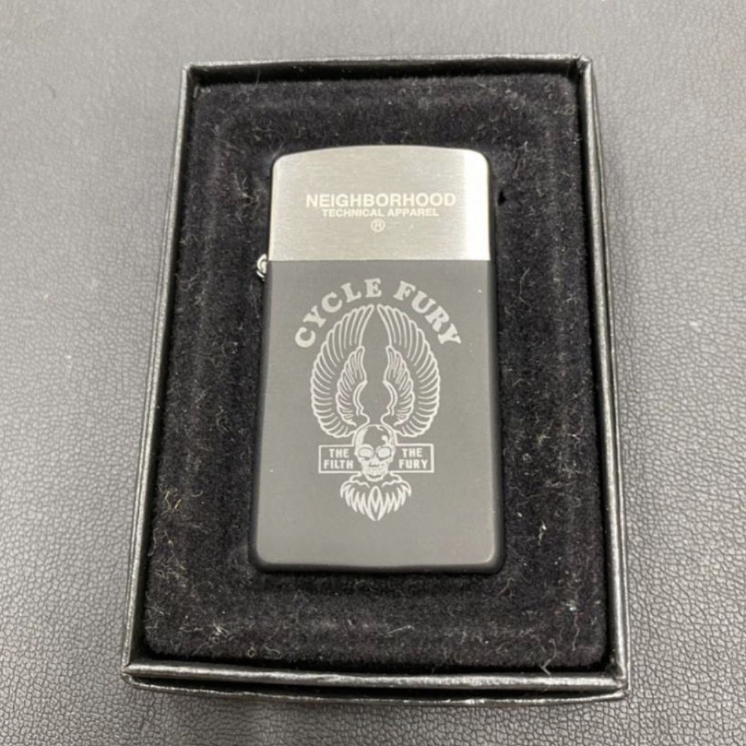 NEIGHBORHOOD(ネイバーフッド)のNEIGHBORHOOD　希少USA製2008年製ZIPPO　ジッポ　ライター メンズのファッション小物(タバコグッズ)の商品写真